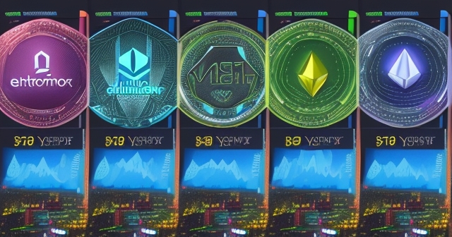 色彩繽紛的加密貨幣市場