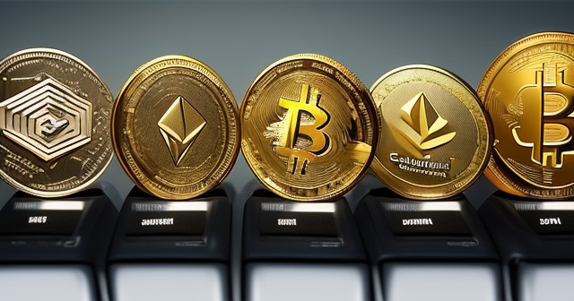 金融巨頭申請加密貨幣 ETF 的示意圖