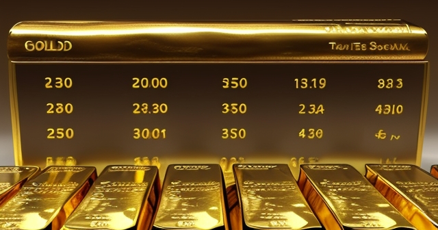 金條與股票市場圖表