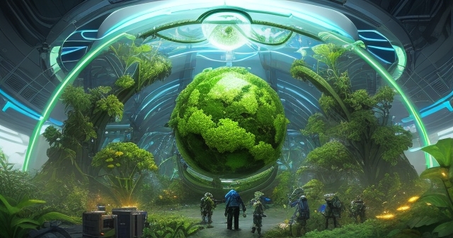 超級蓄積植物的生長