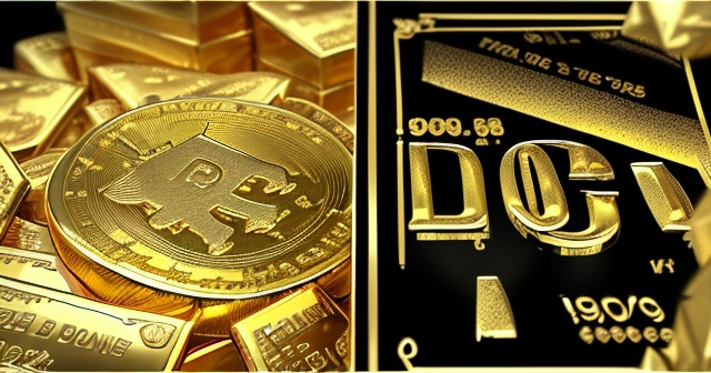 插圖顯示政治不穩定及黃金作為避險資產的關聯