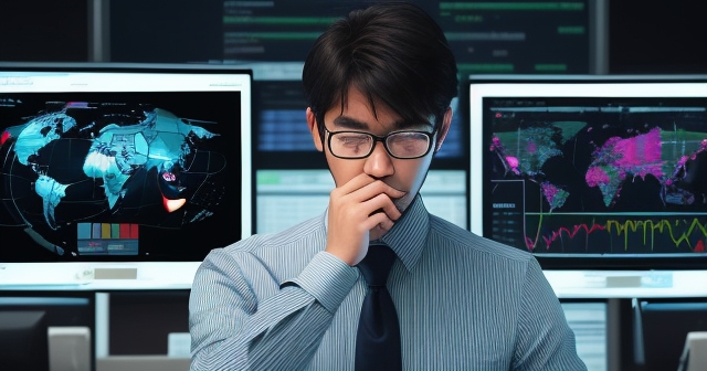 一雙手在持有顯示外匯數據的平板電腦