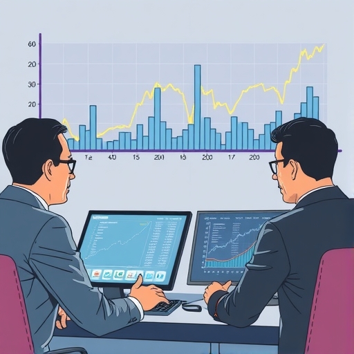 一張顯示MFI流量與市場趨勢的圖表