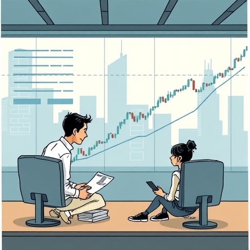 金融市場波動展示
