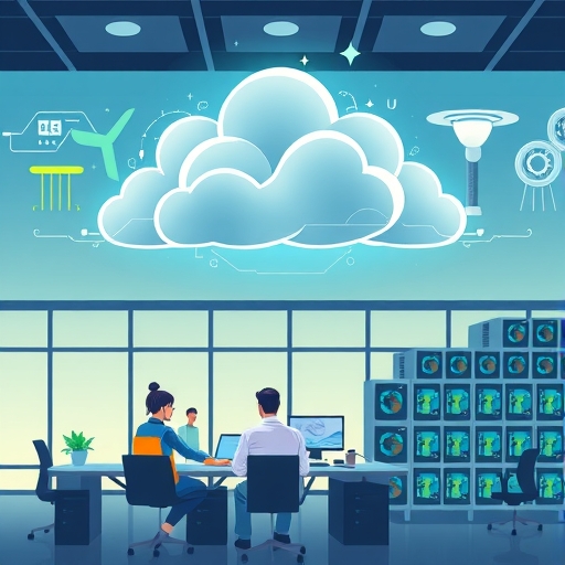 創新的工作空間，專業人士使用 AWS 工具