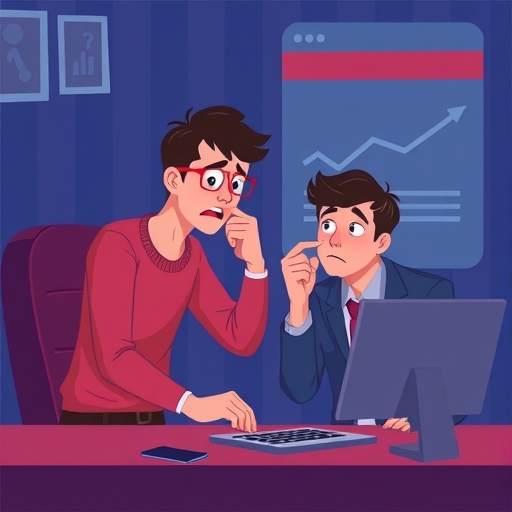 插畫描述：展現投資者防詐騙的提示