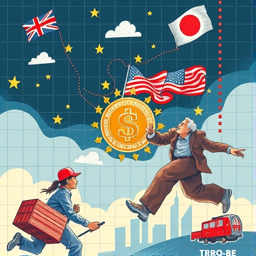 歐洲與美國之間的貿易談判插圖