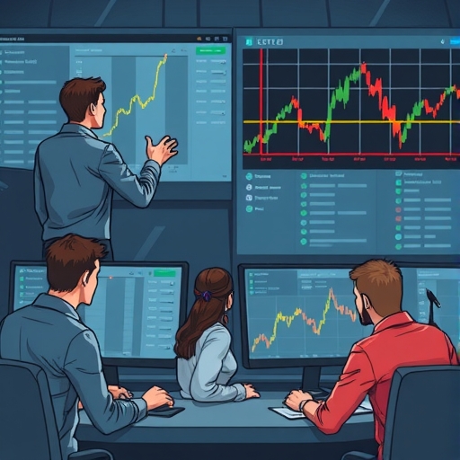 金融市場波動的視覺呈現