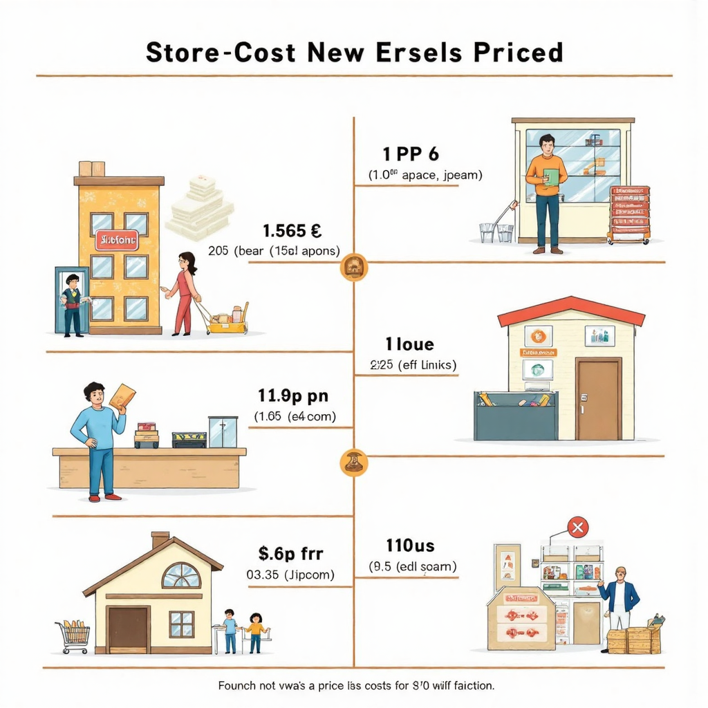 PPI 到 CPI 價格傳導鏈的像素藝術插圖，從工廠生產成本流向消費者購物車