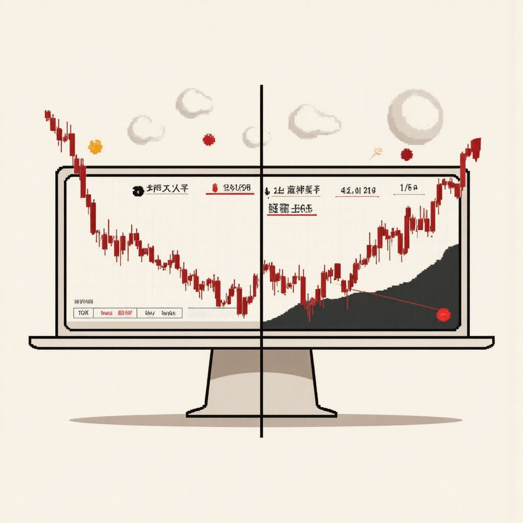 美國與台灣股市圖表連接,資料流動