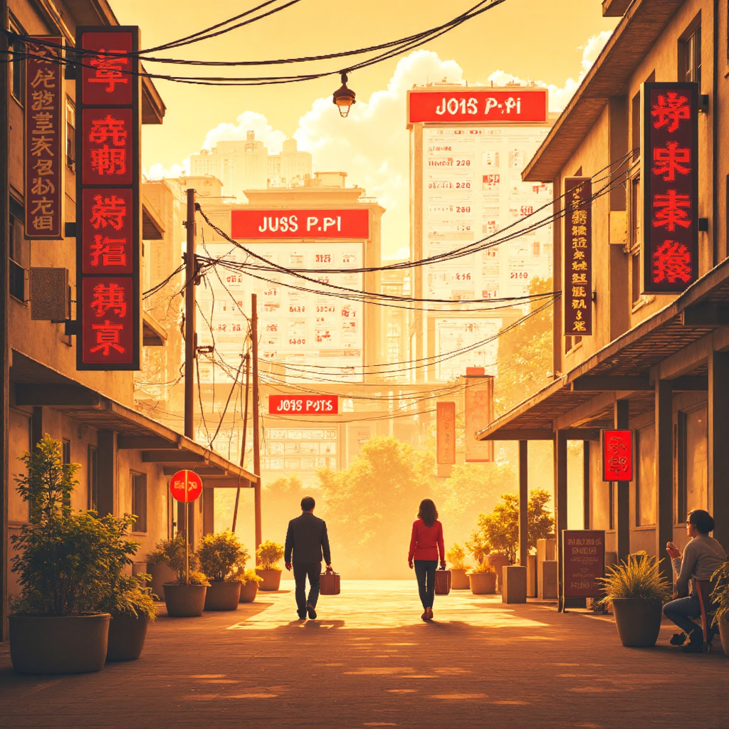 美國PPI發布日期日曆與經濟圖表插圖，顯示美國與台灣經濟的互聯